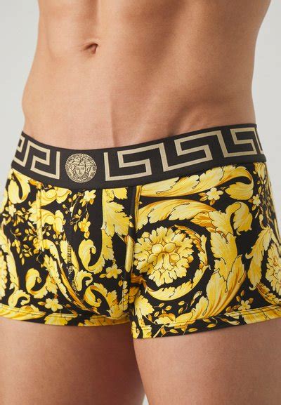 versace barocco prints|Versace barocco print underwear.